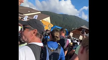 Waiting at the start of the marathon ready to get going ️how do you feel right before a big race #mara