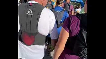 Waiting at the start of the marathon ready to get going ️how do you feel right before a big race #mara Waiting at the start of the marathon ready to get going ️how do you feel right before a big race #mara