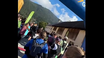 Waiting at the start of the marathon ready to get going ️how do you feel right before a big race #mara