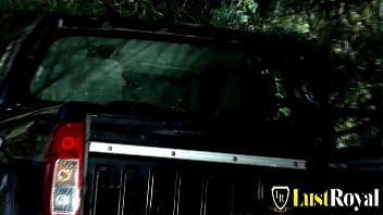 British pornstar jessica jensen fucked in the woods