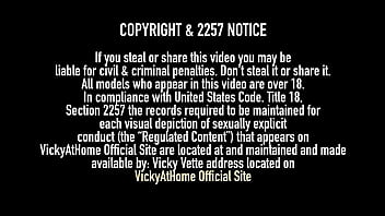 Sexy vicky vette stroking rokk's big cock and riding until orgasm