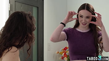 Big boobed blondie taking care of her skinny roommates pudsy