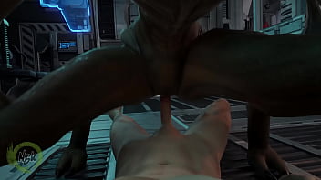 Human and tauren alien fuck