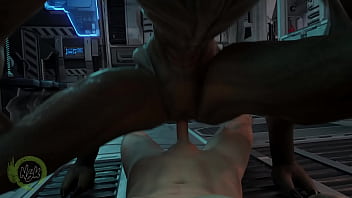 Human and tauren alien fuck