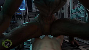 Human and tauren alien fuck