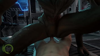 Human and tauren alien fuck