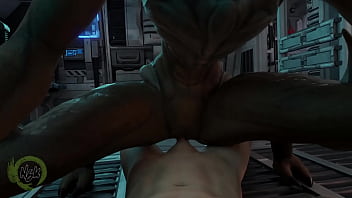 Human and tauren alien fuck