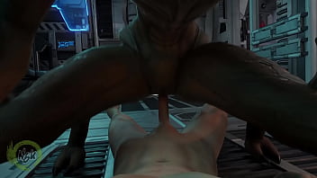 Human and tauren alien fuck
