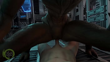 Human and tauren alien fuck