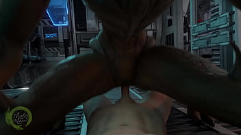 Human and tauren alien fuck