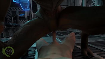 Human and tauren alien fuck