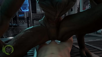 Human and tauren alien fuck