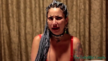 Awesome deepthroat hard fuck painal and creampie with my sexy tattooed ex girlfriend