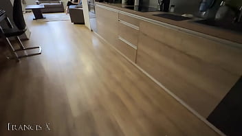 Blonde slut gets fucked hard while talking to her husband on the phone