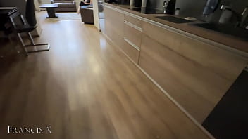 Blonde slut gets fucked hard while talking to her husband on the phone