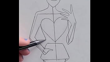 How to draw a beautiful girl simple pencil sketching video tutorial creative work