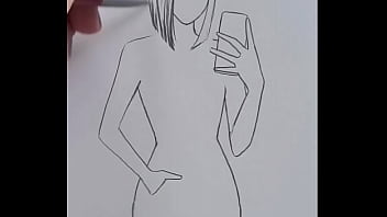 How to draw a beautiful girl simple pencil sketching video tutorial creative work