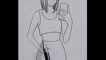 How to draw a beautiful girl simple pencil sketching video tutorial creative work How to draw a beautiful girl simple pencil sketching video tutorial creative work