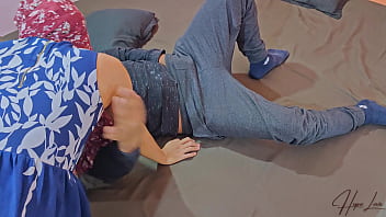 Cheating neighbor housewife being unfaithful with husband's friend