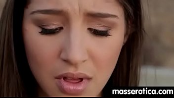 Hot teen masseuse given strong orgasm 12