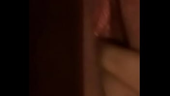 19 yo rubs wet pussy