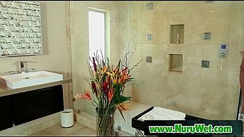 Sexy asian masseuse gives pleasure to tired client 11