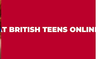 Hot british 18 year old fucks hard