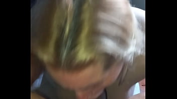 Deepthroat blonde make me blast his face suscribe coment like