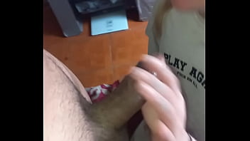 Deepthroat blonde make me blast his face suscribe coment like