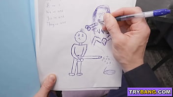 Bangbros eastern european baddie kama oxi can't stop thinking about cock