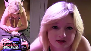 Busty Cute Strawberry Blonde Faith Hope Deepthroats A Big Hard Cock thumbnail