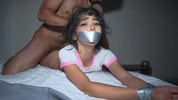 Tape her shut the neighbors will hear us