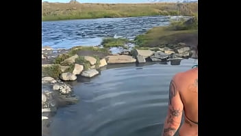 I’m about to get gangbanged by a bunch of icelandic guys just an update with my life view from our hot springs th