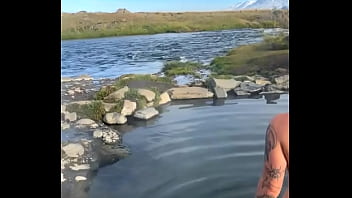I’m about to get gangbanged by a bunch of icelandic guys just an update with my life view from our hot springs th