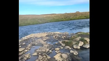 I’m about to get gangbanged by a bunch of icelandic guys just an update with my life view from our hot springs th