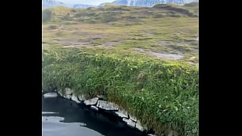 I’m about to get gangbanged by a bunch of icelandic guys just an update with my life view from our hot springs th