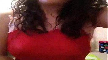 Sexy girl is hot mode on web cam