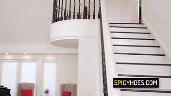 Thick latina babe massive tits are just flopping around as she rides on huge black cock Thick latina babe massive tits are just flopping around as she rides on huge black cock