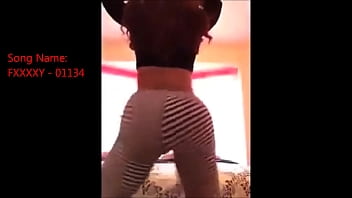 Sexy amateur ebony twerking w big booty worldstar 2015 big ass tease