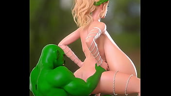 Massive tits lady elf