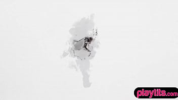 Petite chick having fun outdoors for our viewing pleasure Petite chick having fun outdoors for our viewing pleasure