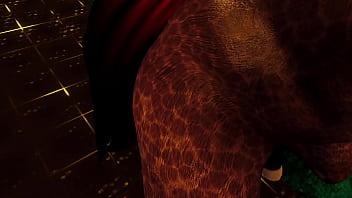 Big tits furry masturbation and squirting in virtual reality