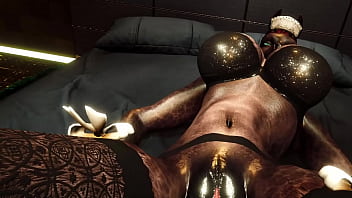 Big tits furry masturbation and squirting in virtual reality