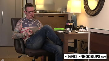 Blonde babe gets fucked hard