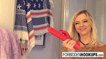 Blonde babe gets fucked hard