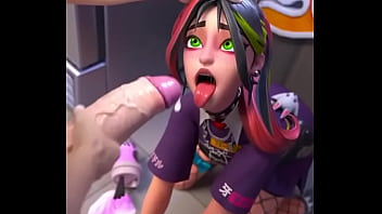 Helsie having oral sex