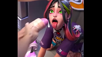 Helsie having oral sex