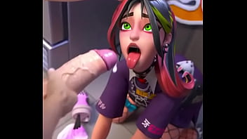 Helsie having oral sex