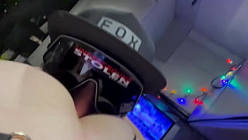 She gets it in the ass at the super bowl