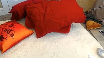 Cute latina babe showing pussy on webcam